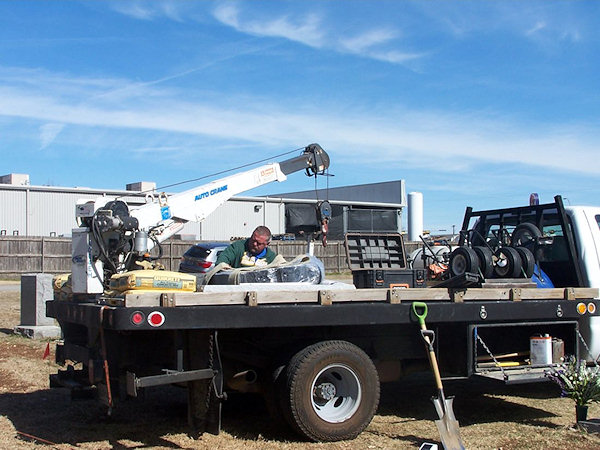 Memorial Monuments Installation