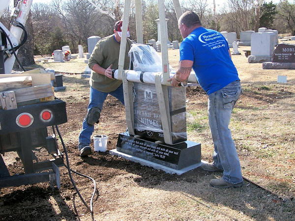 Memorial Monuments Installation